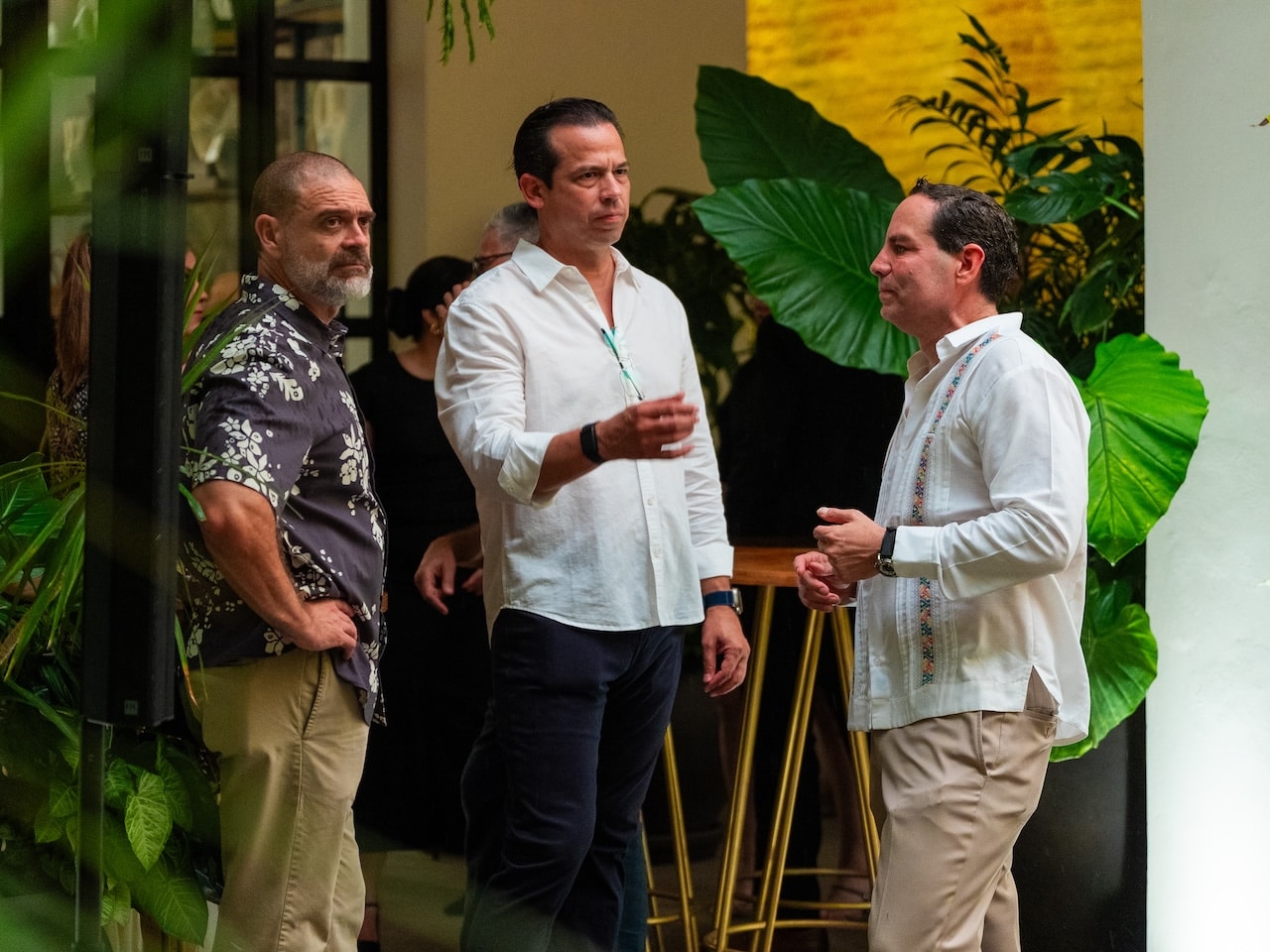 Fernando Fuentevilla, Heriberto Malcampo y Gabriel García Coppel