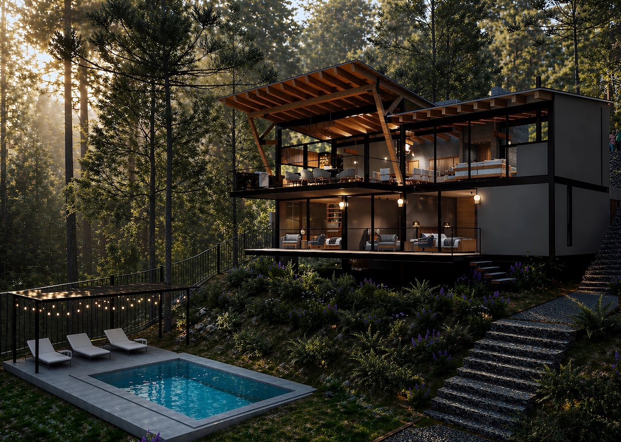 Casa entre Pinos